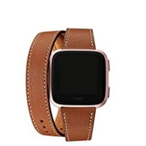 Fitbit Versa Brown Leather Band